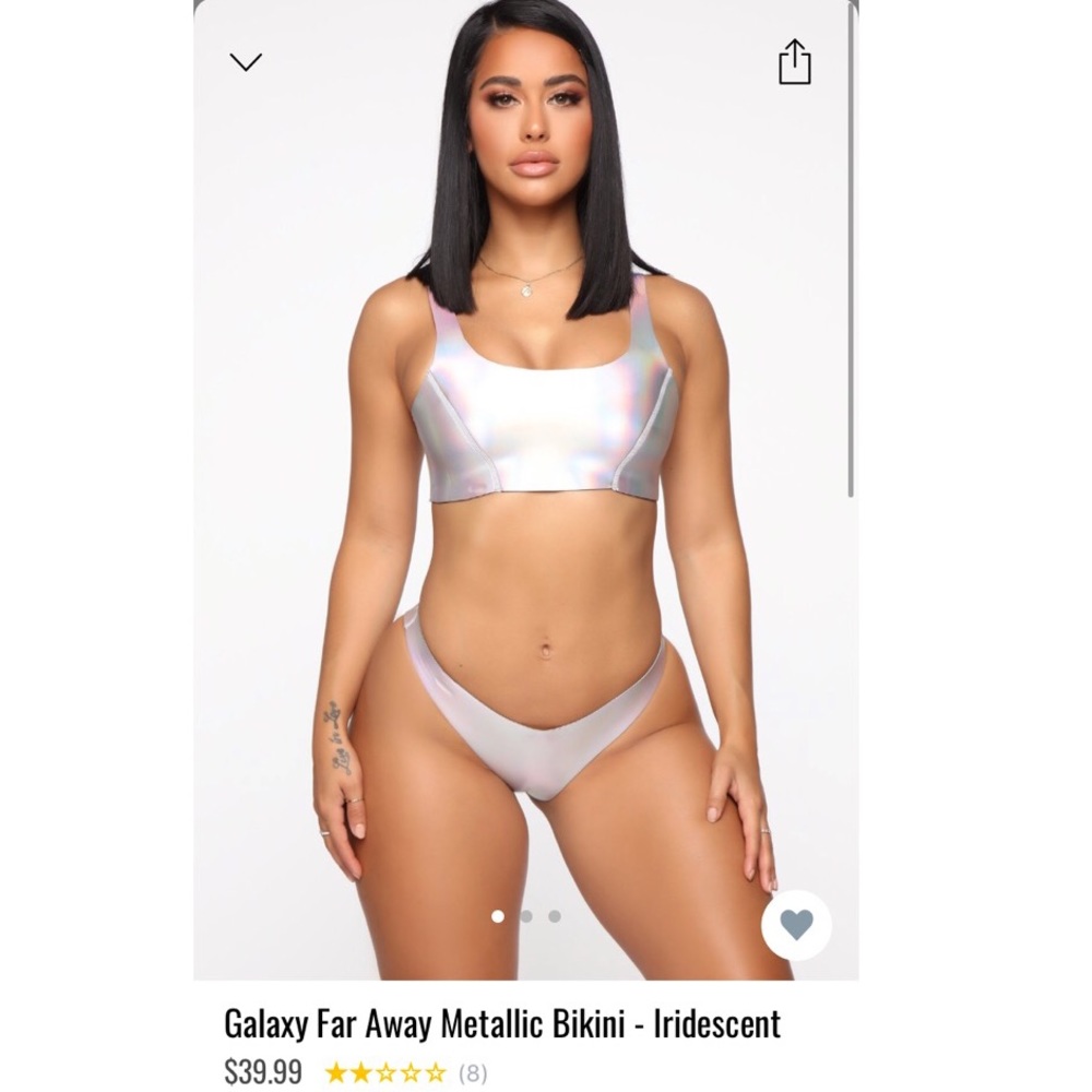 Metallic bikini